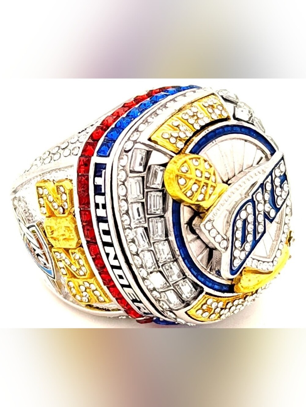 OKC S.G.A. 2025 SIZE 11 CHAMPIONSHIP RING WITH RING BOX & TWO S.G.A. POSTERS!🔥